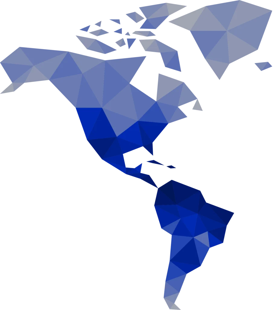 Map America Latam